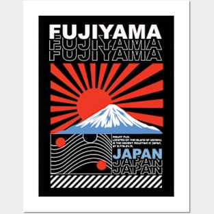 Mount Fuji Posters and Art